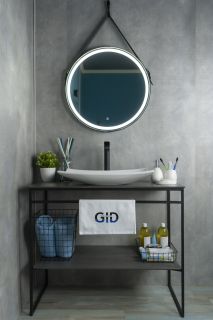 Раковина Gid N9177 51170 накладная белая 60x39x11.5